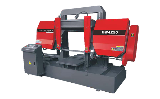 洪江GW4250双柱龙门卧式带锯床