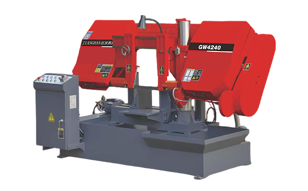 洪江GW4240双柱卧式带锯床