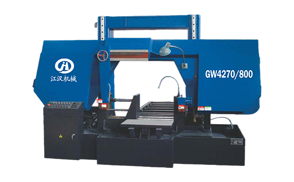 洪江GW4270/800双柱龙门卧式带锯床